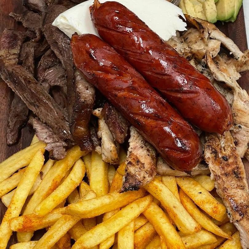 Mixed grill parrilla platter